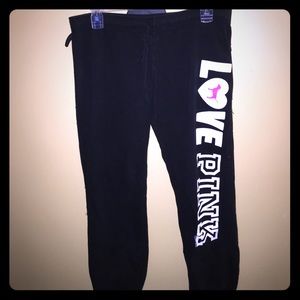 Victoria Secret PINK crop sweats
